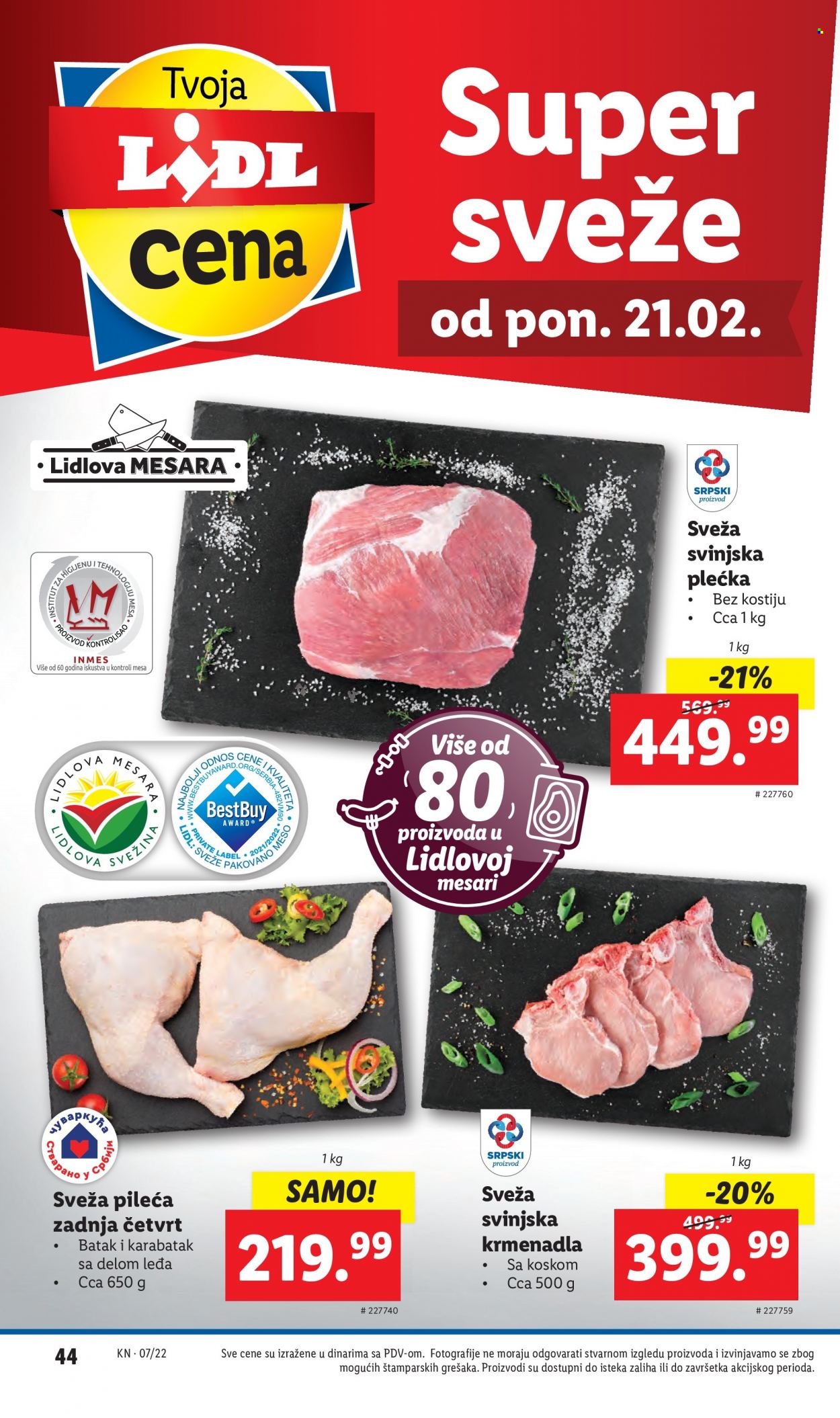 Lidl katalog - 17.02.2022 - 23.02.2022. Stranica 44