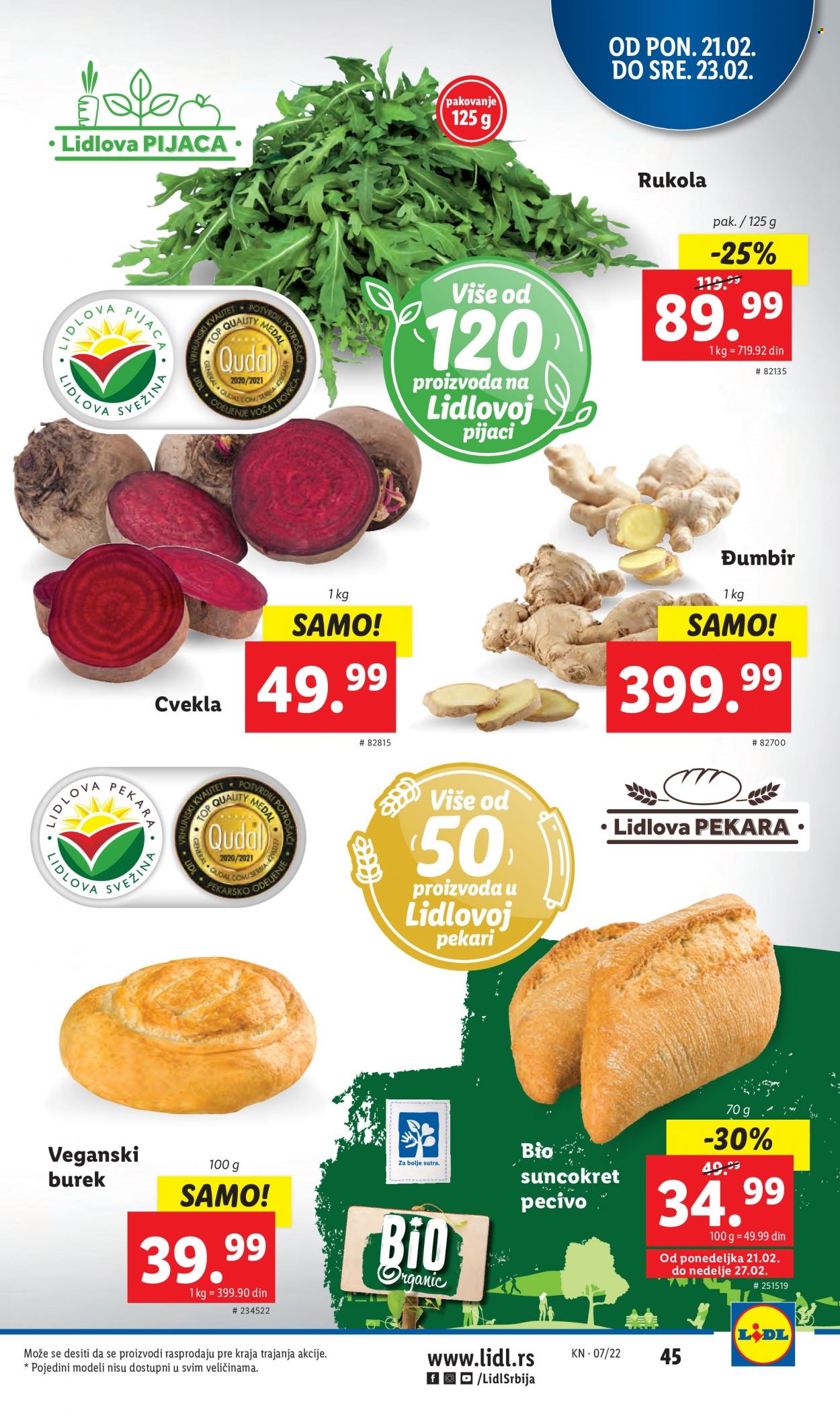 Lidl katalog - 17.02.2022 - 23.02.2022. Stranica 45
