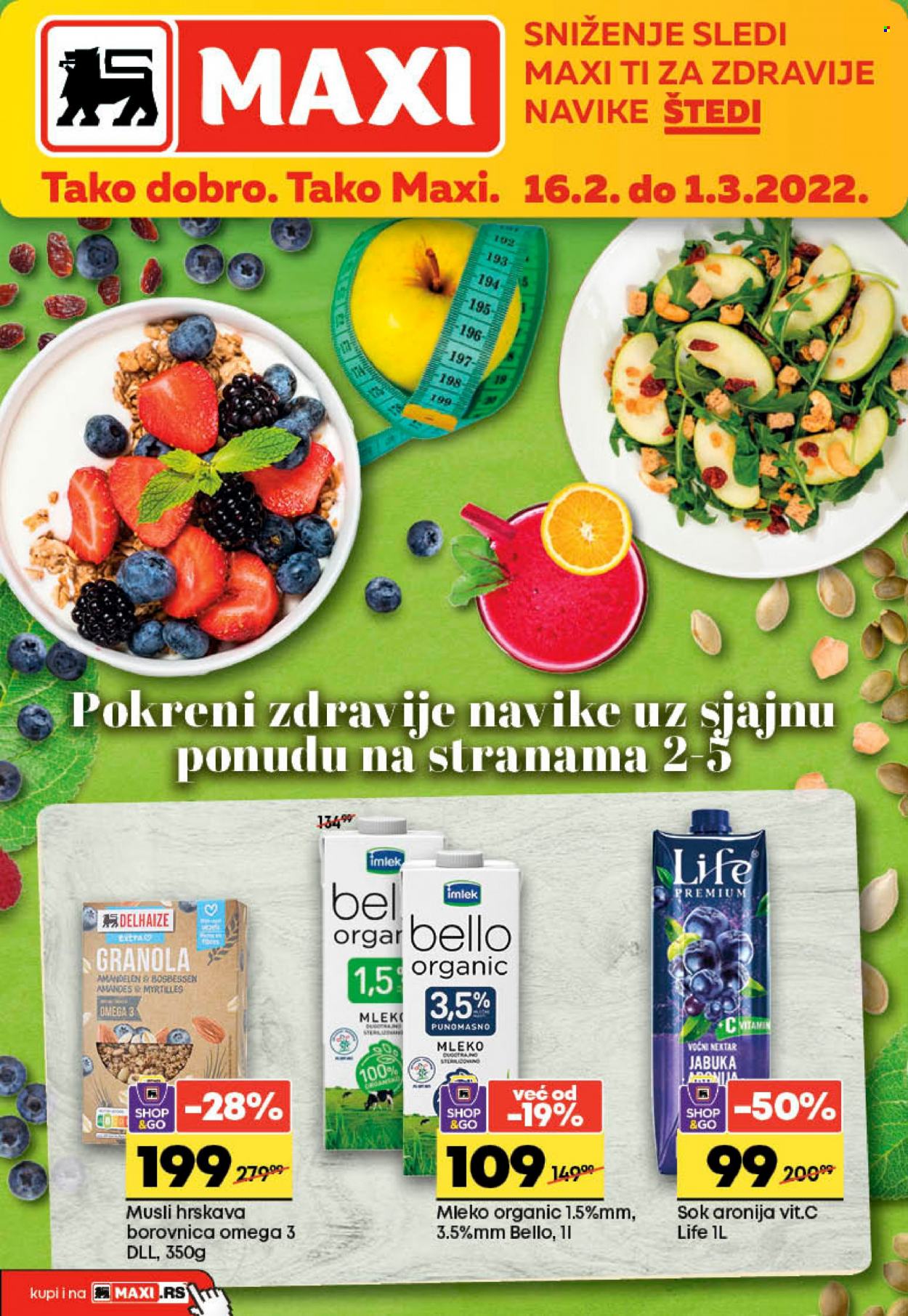 Maxi katalog - 16.02.2022 - 01.03.2022. Stranica 1