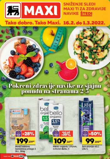 Maxi katalog - 16.02.2022 - 01.03.2022.