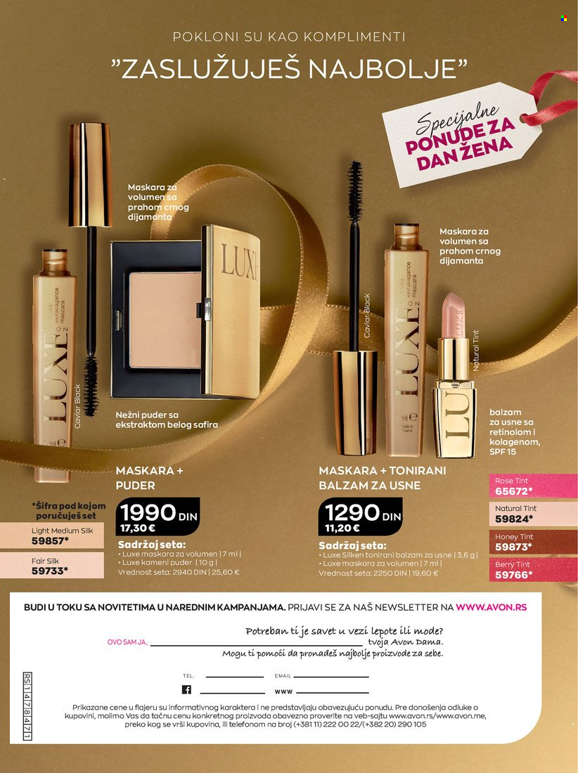 Avon katalog - 15.02.2022 - 14.03.2022. Stranica 40