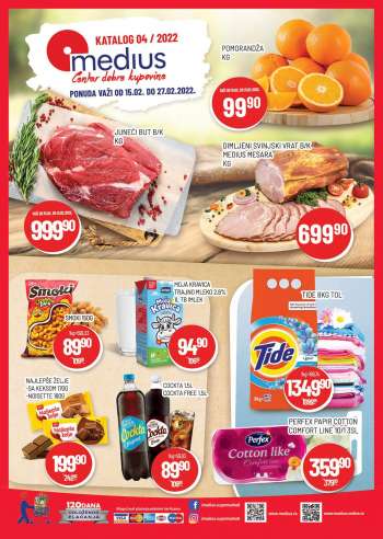 Medius katalog - 15.02.2022 - 27.02.2022.