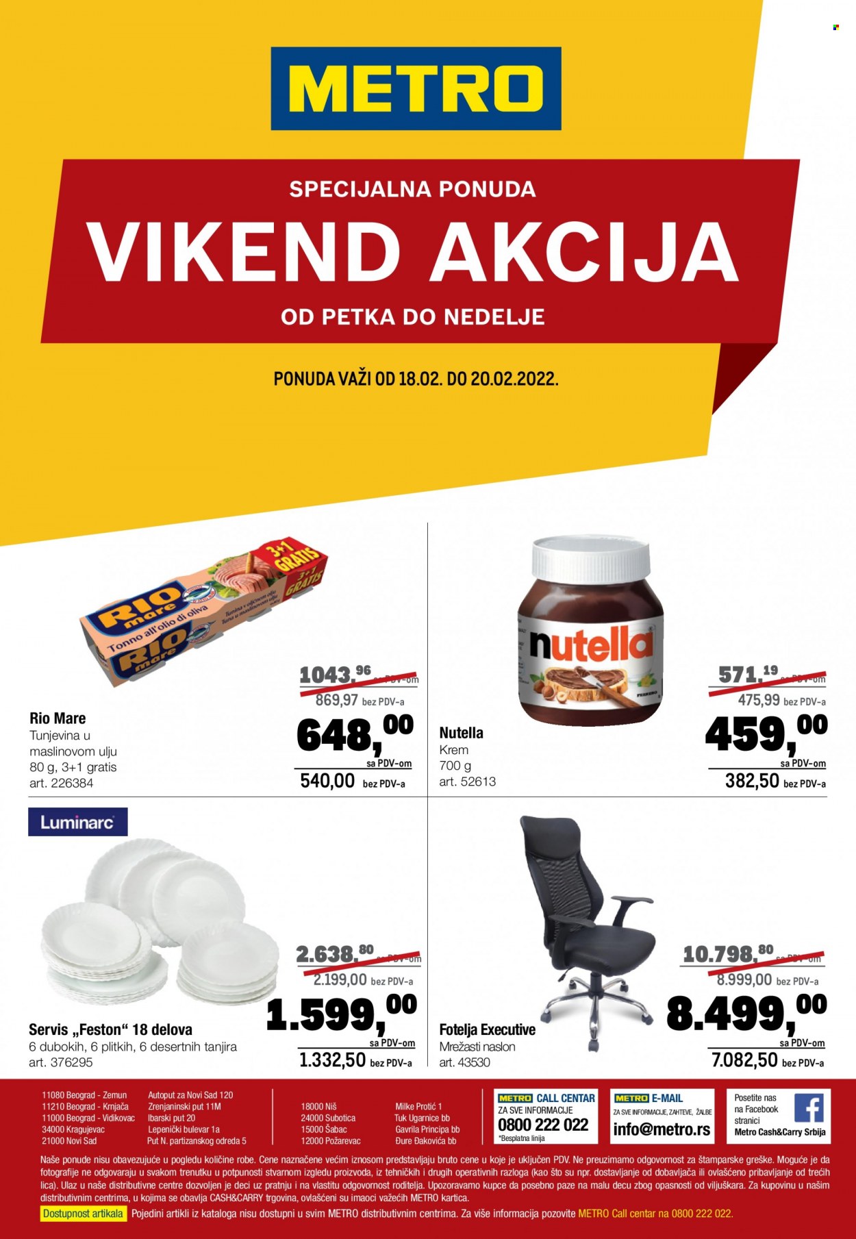 Metro katalog - 18.02.2022 - 20.02.2022. Stranica 1