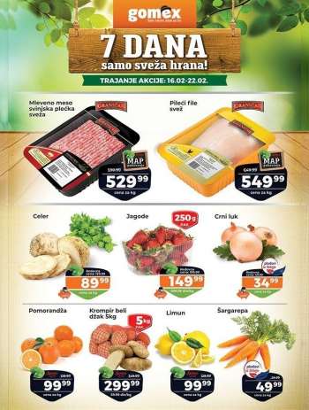 Gomex katalog - 16.02.2022 - 22.02.2022.
