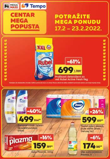 Mega Maxi katalog - 17.02.2022 - 23.02.2022.