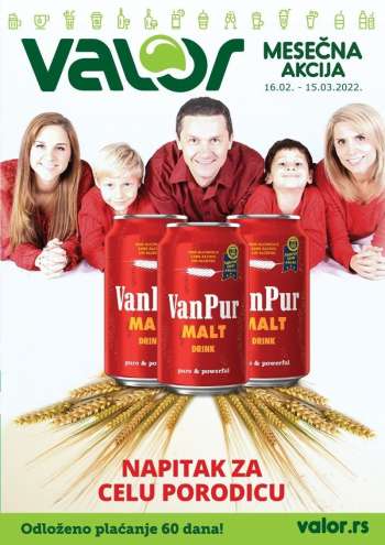 Valor katalog - 16.02.2022 - 15.03.2022.