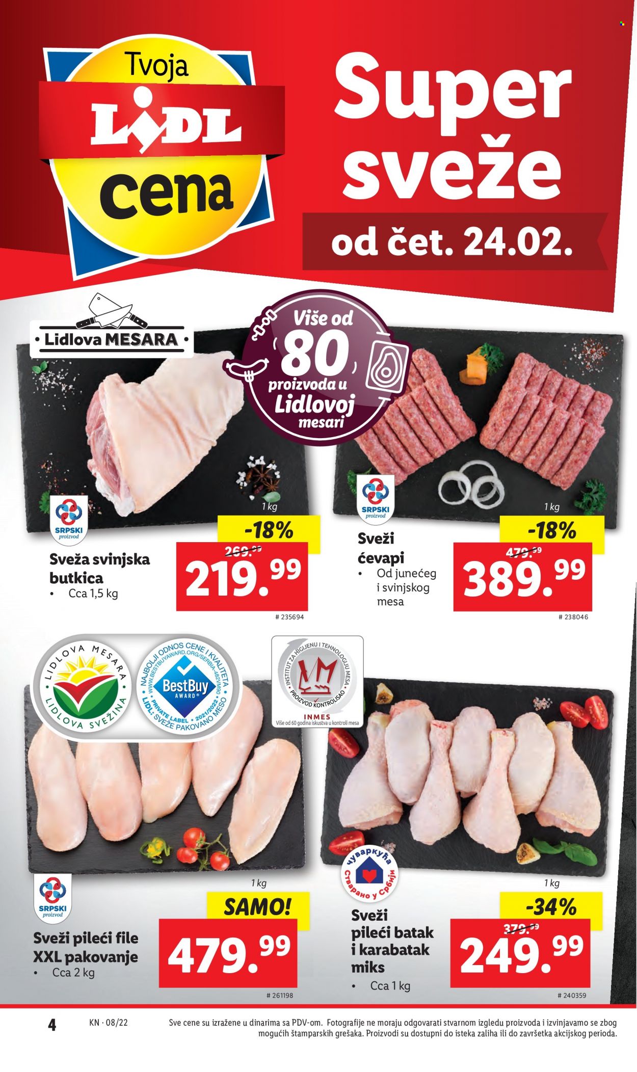 Lidl katalog - 24.02.2022 - 02.03.2022. Stranica 4