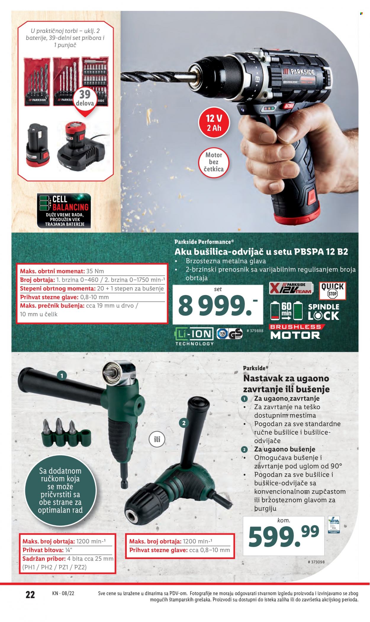 Lidl katalog - 24.02.2022 - 02.03.2022. Stranica 22