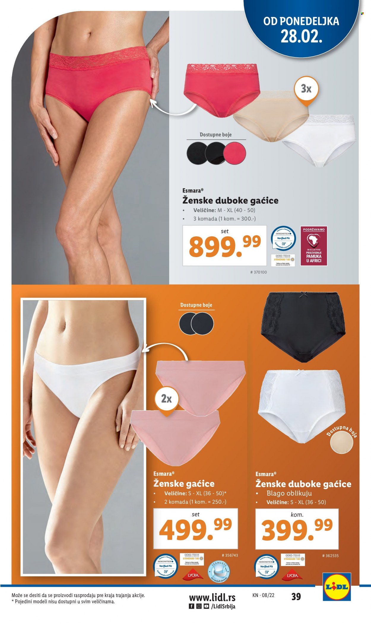 Lidl katalog - 24.02.2022 - 02.03.2022. Stranica 39