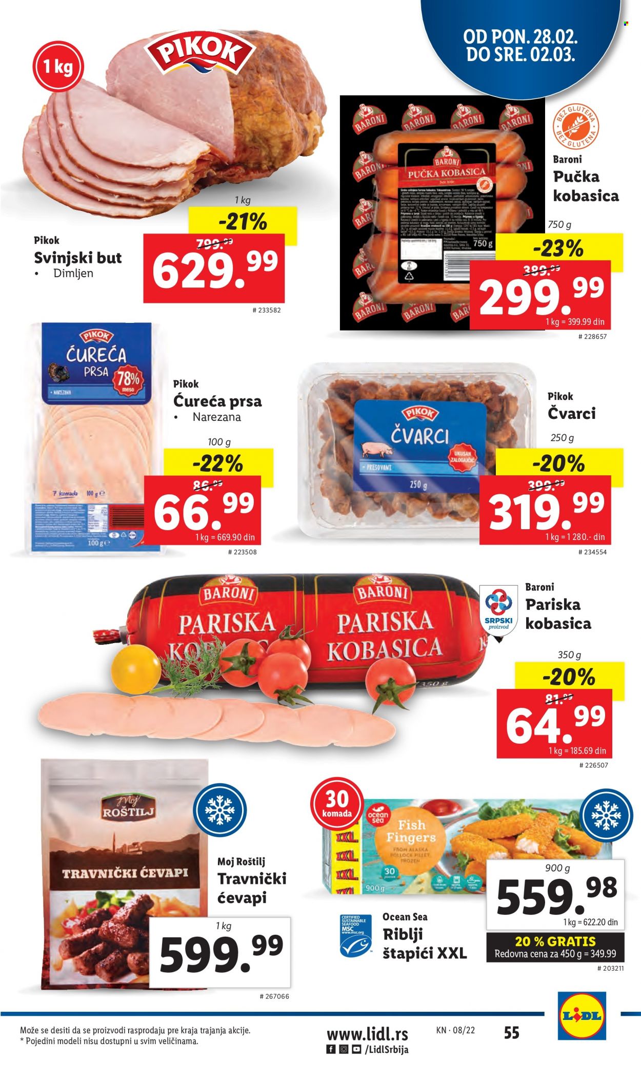 Lidl katalog - 24.02.2022 - 02.03.2022. Stranica 55