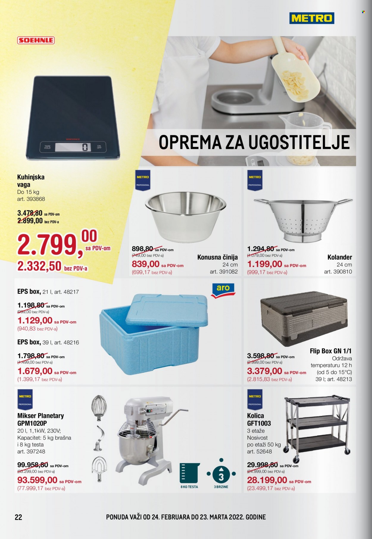 Metro katalog - 24.02.2022 - 23.03.2022. Stranica 22