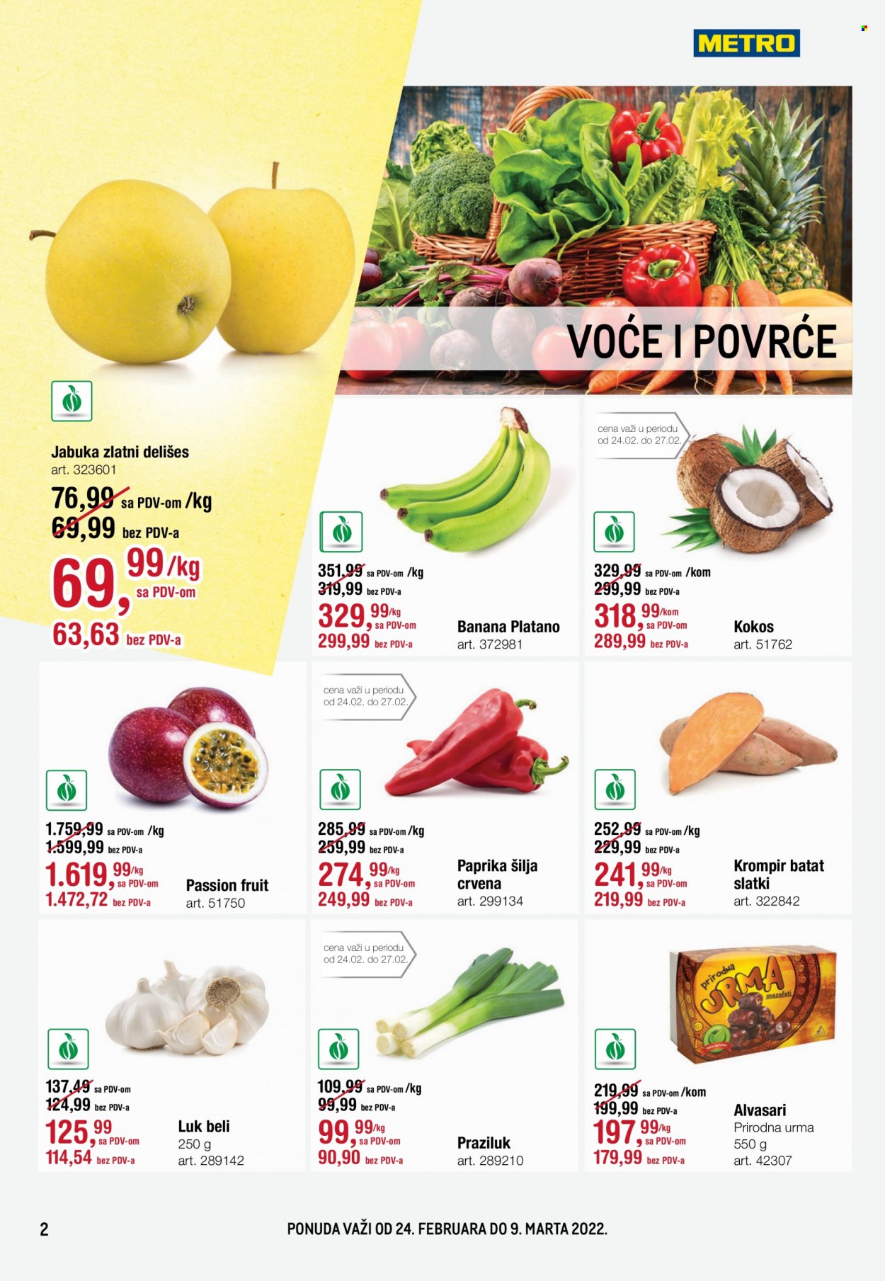 Metro katalog - 24.02.2022 - 09.03.2022. Stranica 2