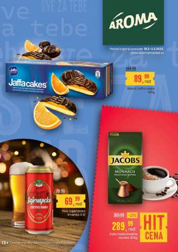 Aroma Market katalog - 18.02.2022 - 03.03.2022.