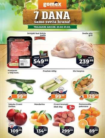 Gomex katalog - 23.02.2022 - 01.03.2022.