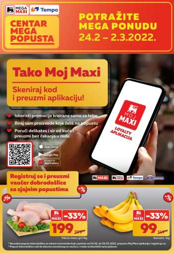 Mega Maxi katalog - 24.02.2022 - 02.03.2022.