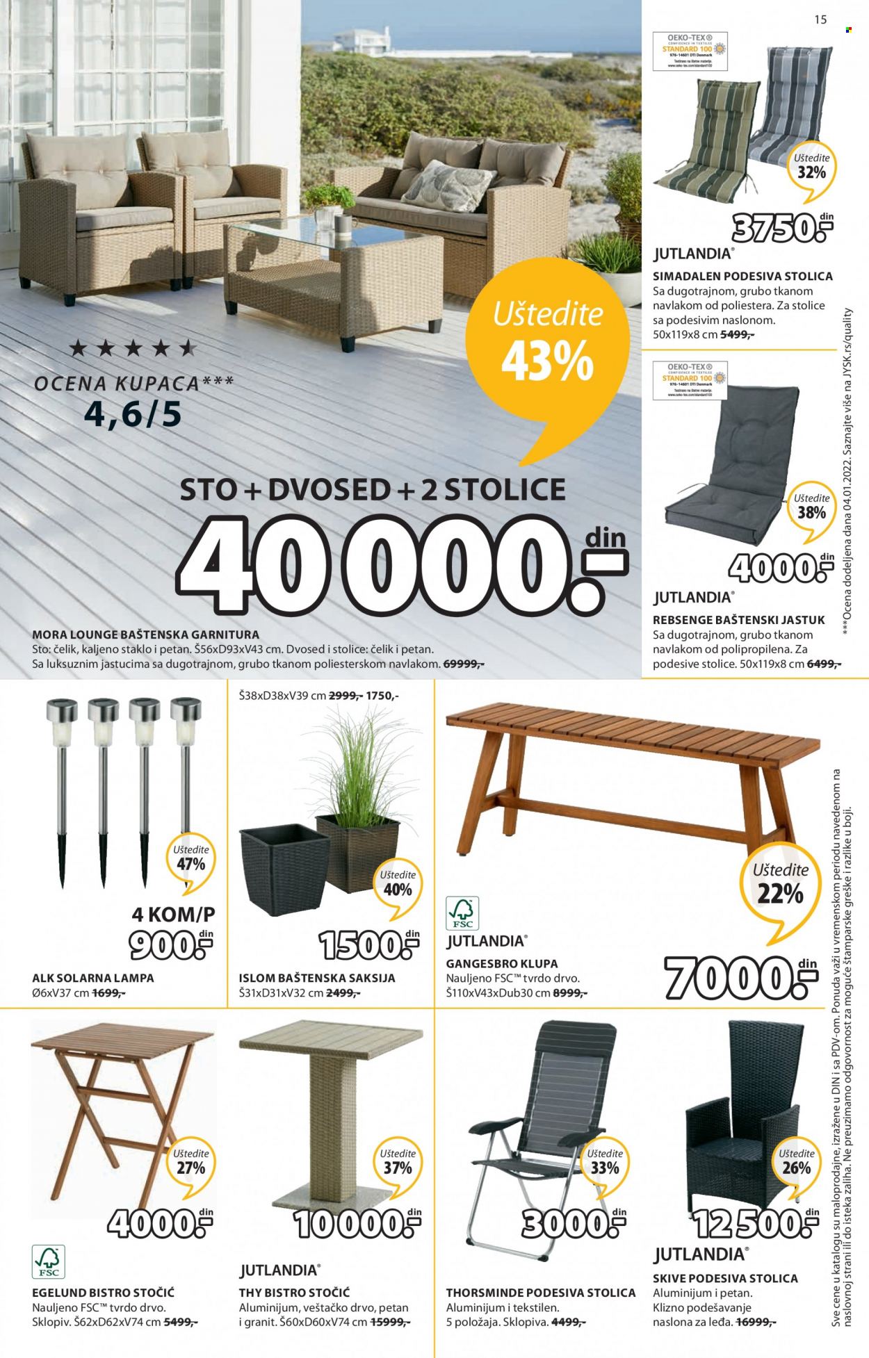 JYSK katalog - 24.02.2022 - 09.03.2022. Stranica 15