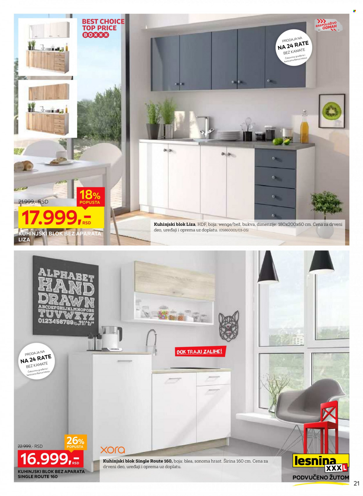 Lesnina XXXL katalog - 28.02.2022 - 27.03.2022. Stranica 21