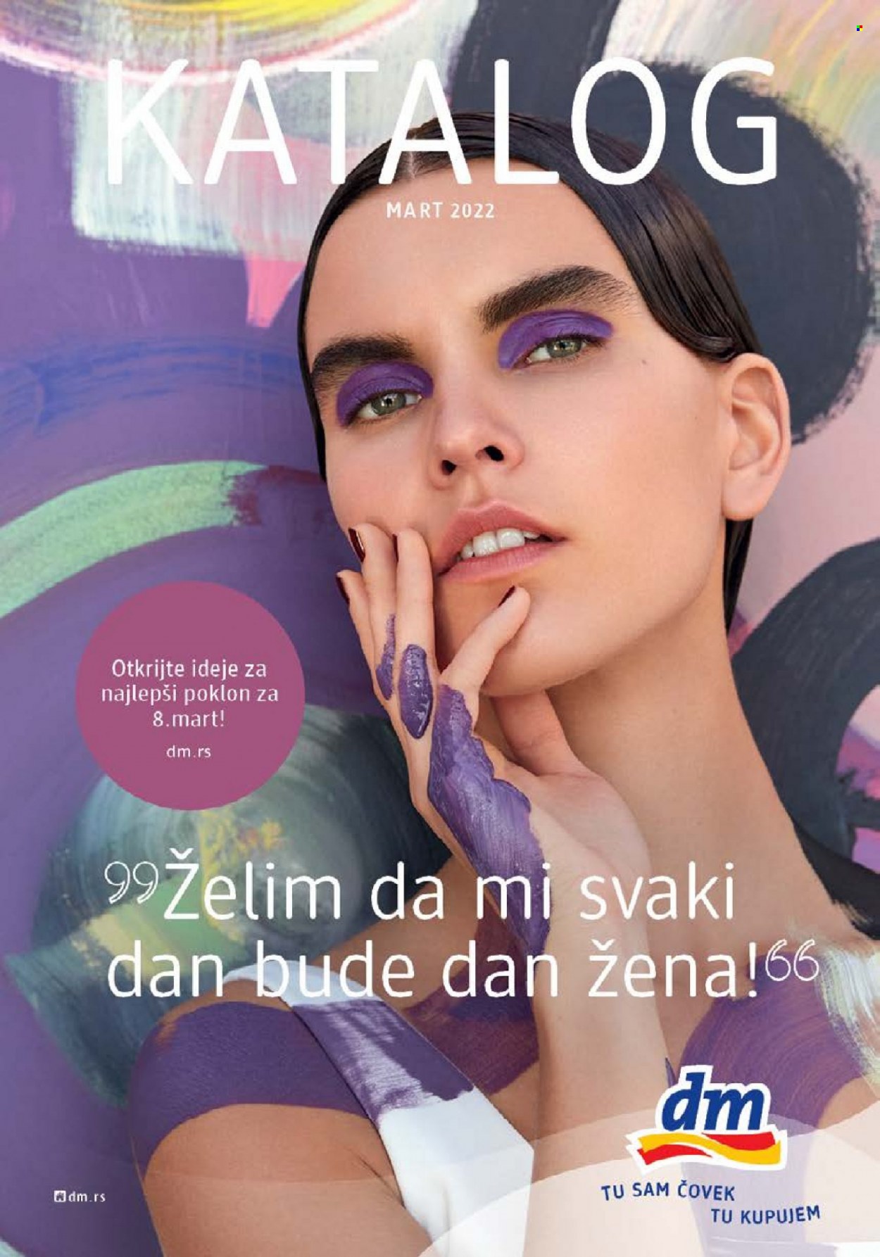dm drogerie katalog - 01.03.2022 - 31.03.2022. Stranica 1