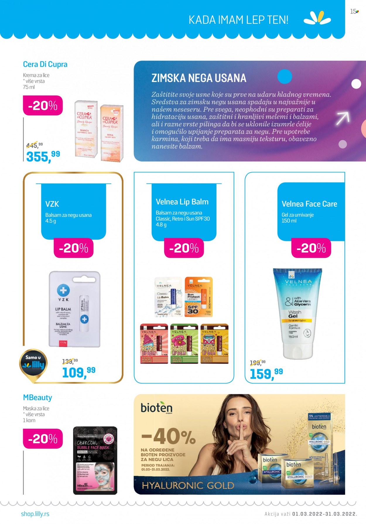 Lilly Drogerie katalog - 01.03.2022 - 31.03.2022. Stranica 15