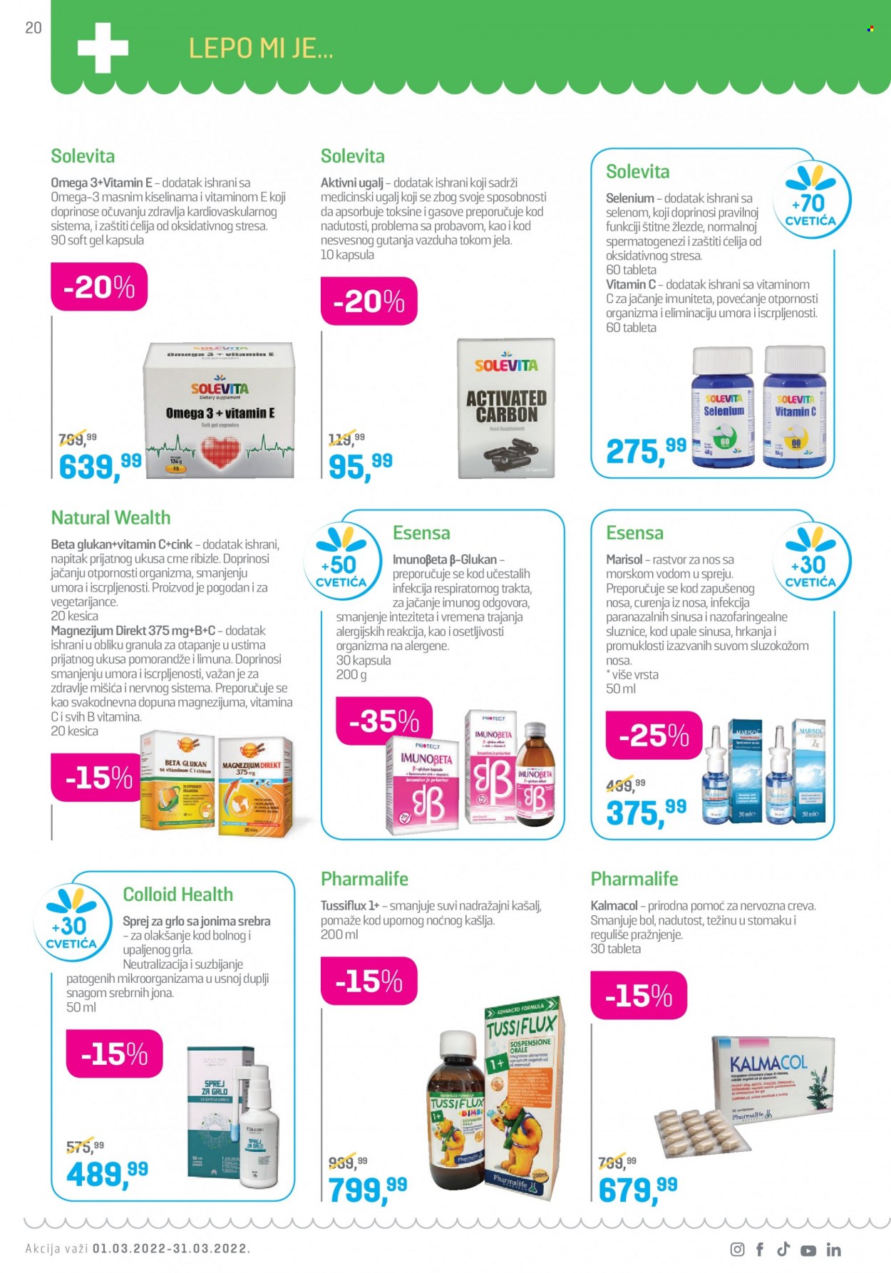 Lilly Drogerie katalog - 01.03.2022 - 31.03.2022. Stranica 20