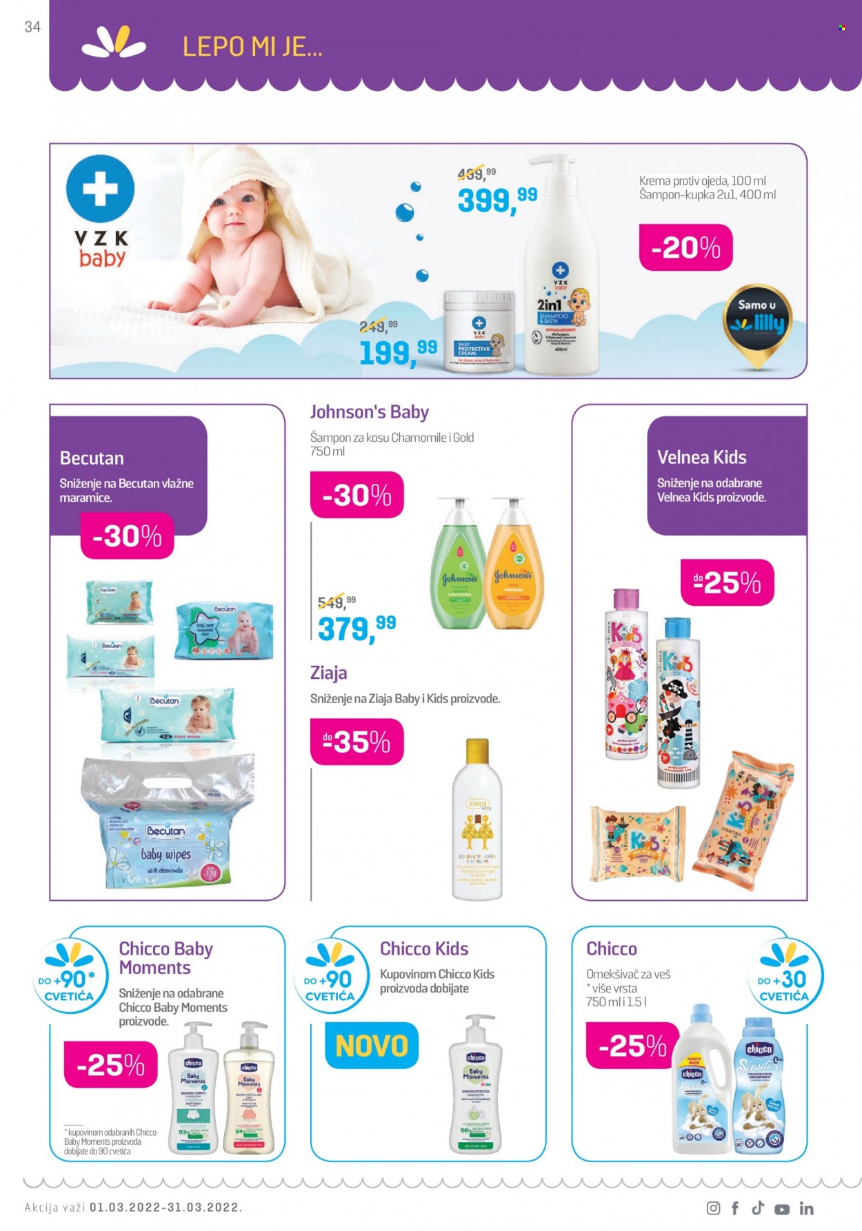 Lilly Drogerie katalog - 01.03.2022 - 31.03.2022. Stranica 34