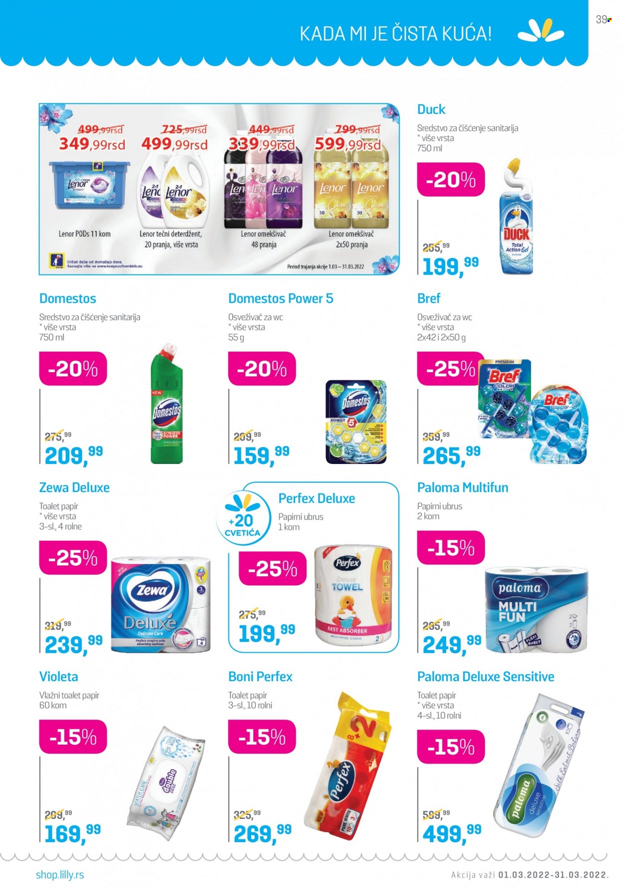Lilly Drogerie katalog - 01.03.2022 - 31.03.2022. Stranica 39