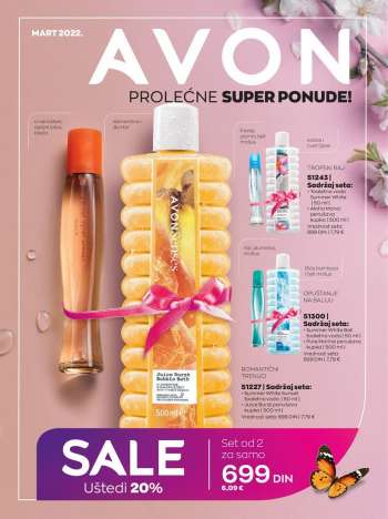 Avon katalog - 01.03.2022 - 31.03.2022.