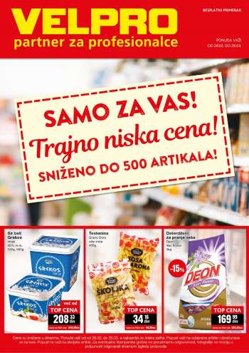 Velpro katalog - 28.02.2022 - 26.03.2022.