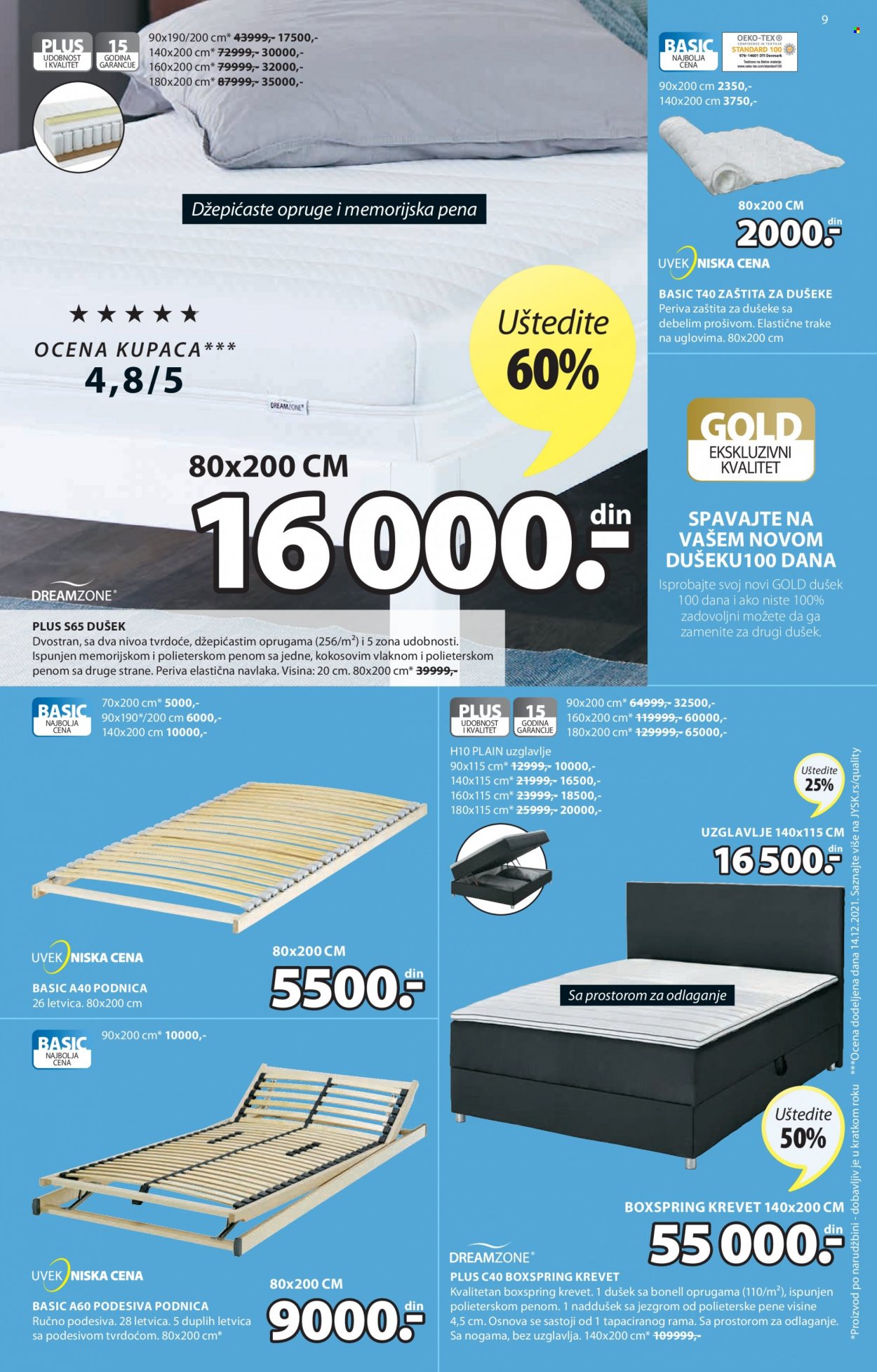 JYSK katalog - 03.03.2022 - 16.03.2022. Stranica 9