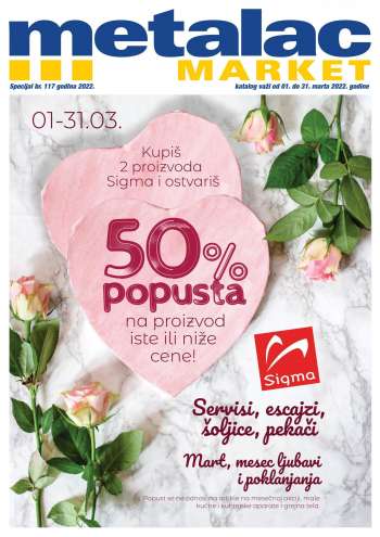 Metalac Market katalog - 01.03.2022 - 31.03.2022.
