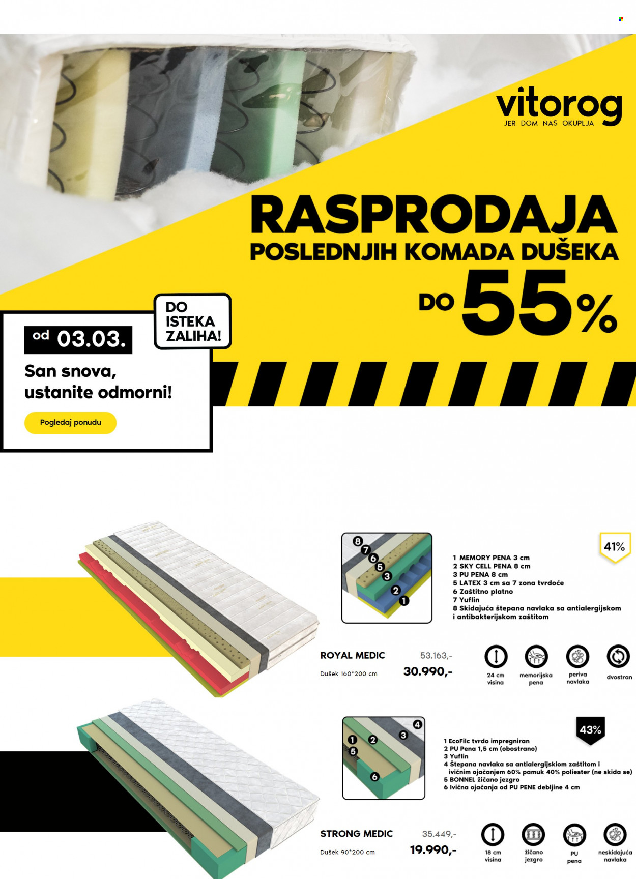 Vitorog katalog. Stranica 1