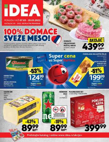 Idea katalog - 07.03.2022 - 20.03.2022.