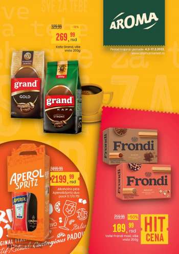 Aroma Market katalog - 04.03.2022 - 17.03.2022.