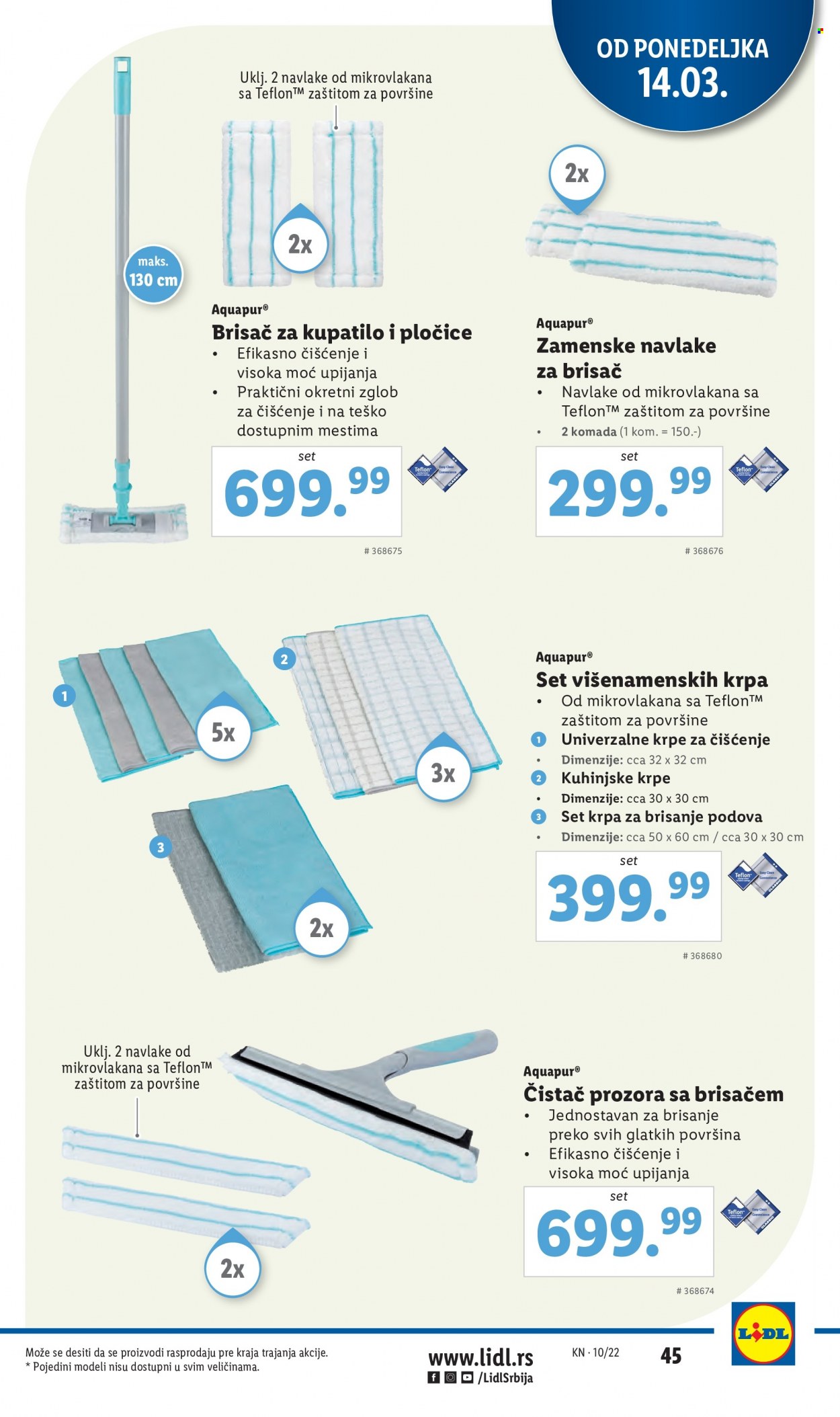 Lidl katalog - 10.03.2022 - 16.03.2022. Stranica 45