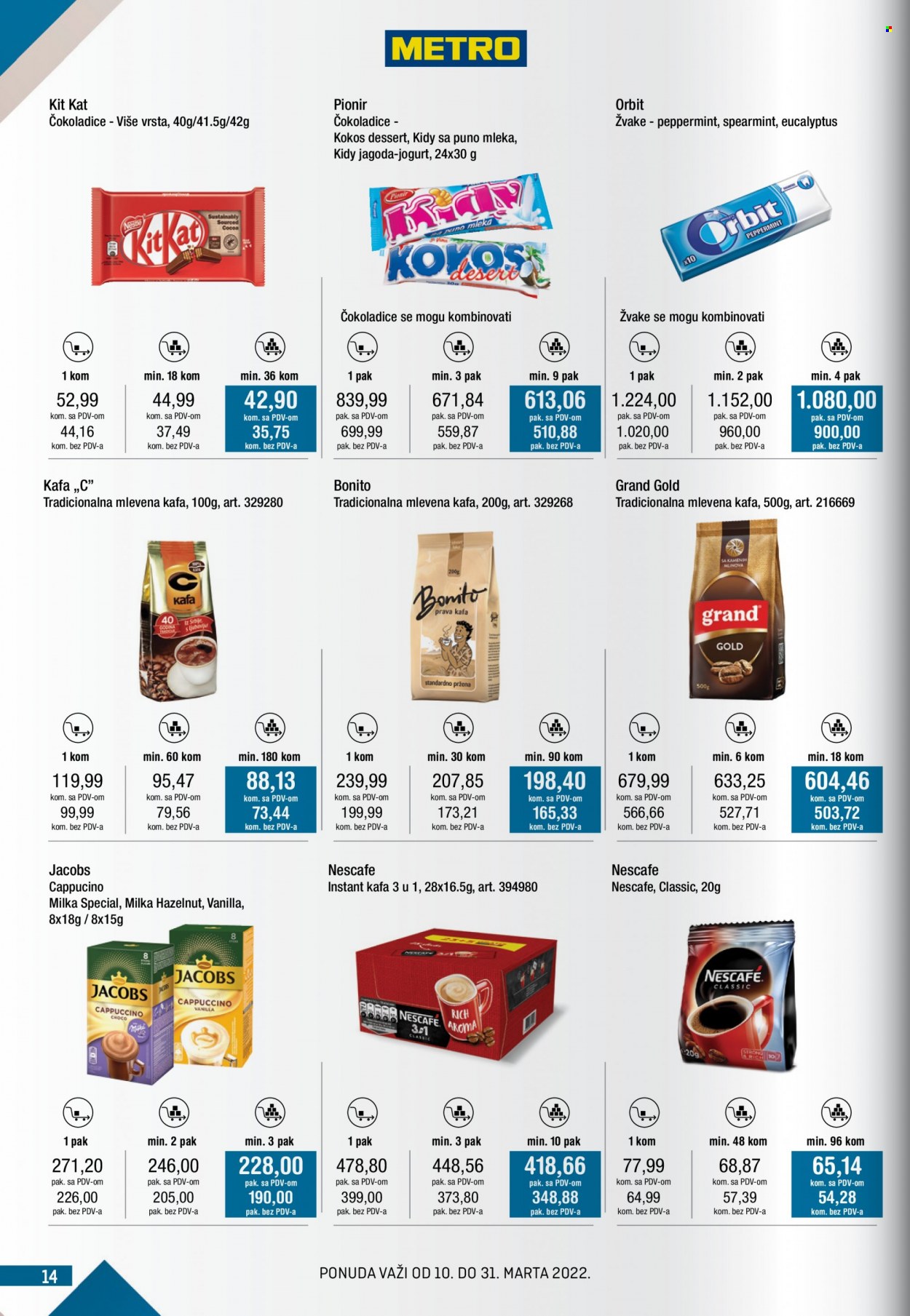 Metro katalog - 10.03.2022 - 31.03.2022. Stranica 14