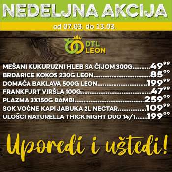Leon Diskont katalog - 07.03.2022 - 13.03.2022.