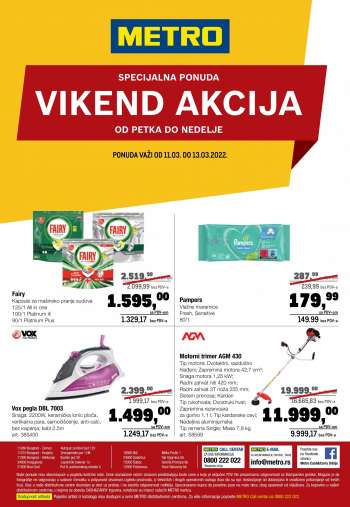 Metro katalog - 11.03.2022 - 13.03.2022.