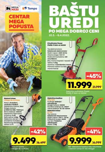 Mega Maxi katalog - 10.03.2022 - 06.04.2022.