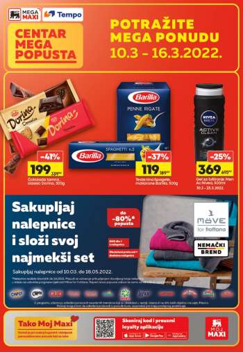 Mega Maxi katalog - 10.03.2022 - 16.03.2022.