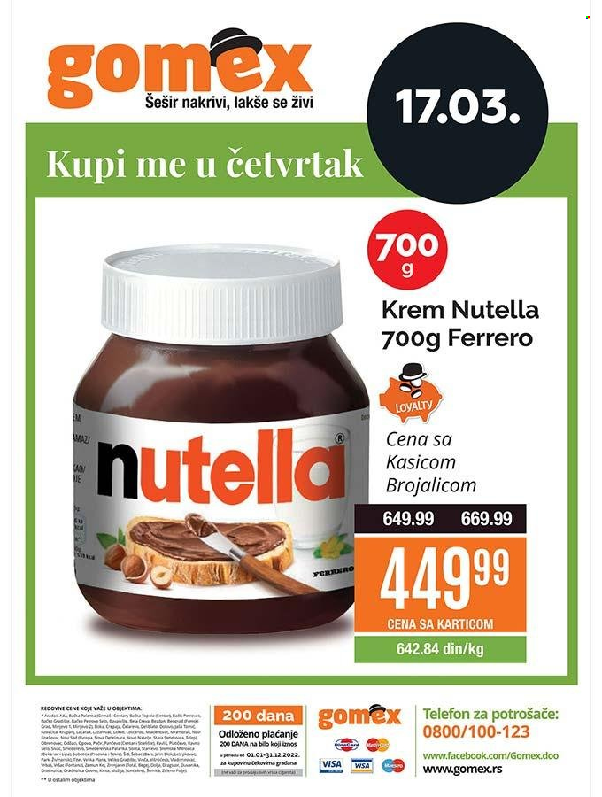 Gomex katalog - 17.03.2022 - 17.03.2022. Stranica 1