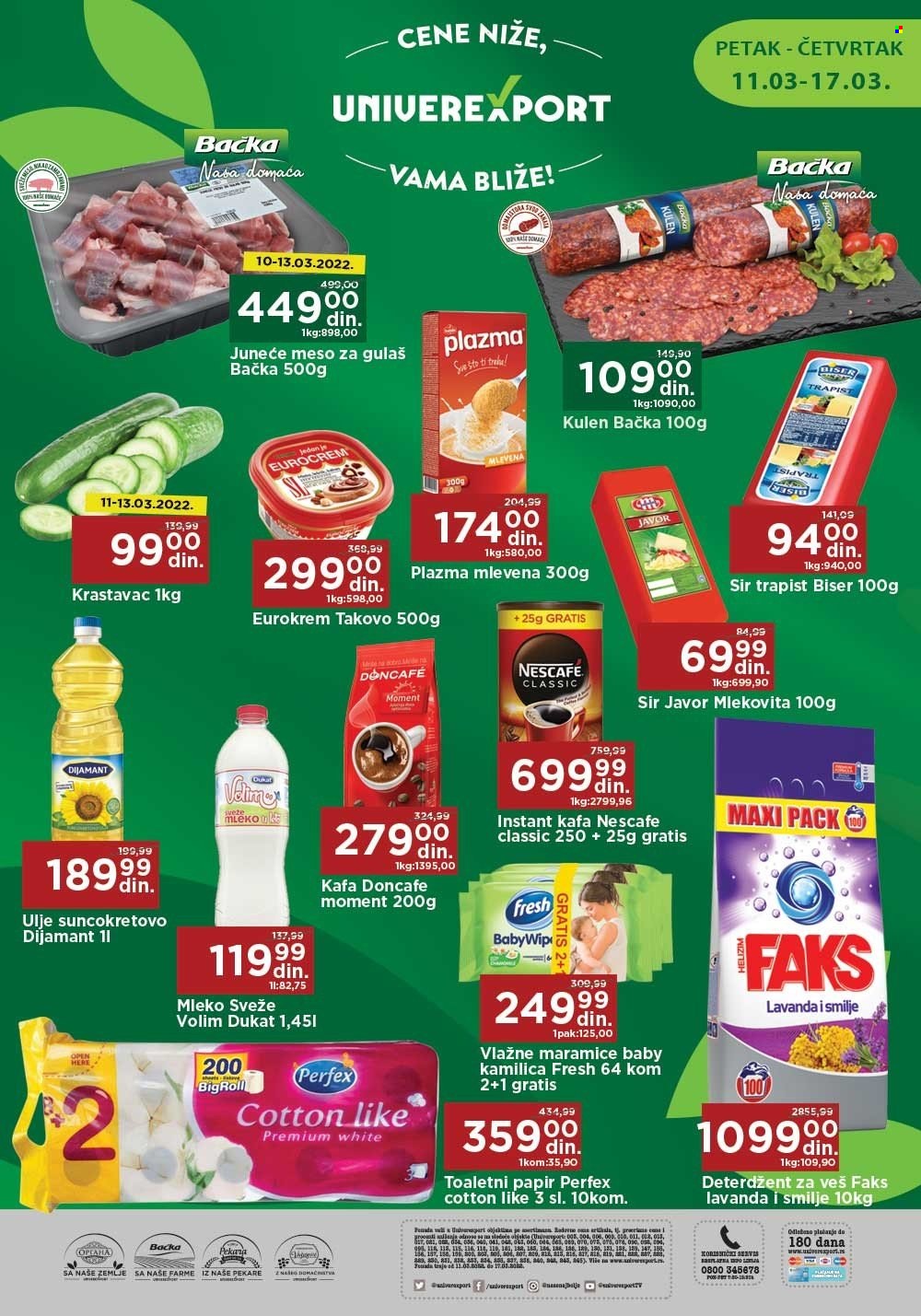 Univerexport katalog - 11.03.2022 - 17.03.2022. Stranica 1
