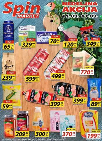 Spin Market katalog - 11.03.2022 - 17.03.2022.