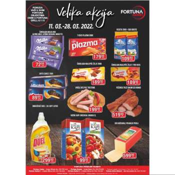 FORTUNA MARKET katalog - 11.03.2022 - 28.03.2022.