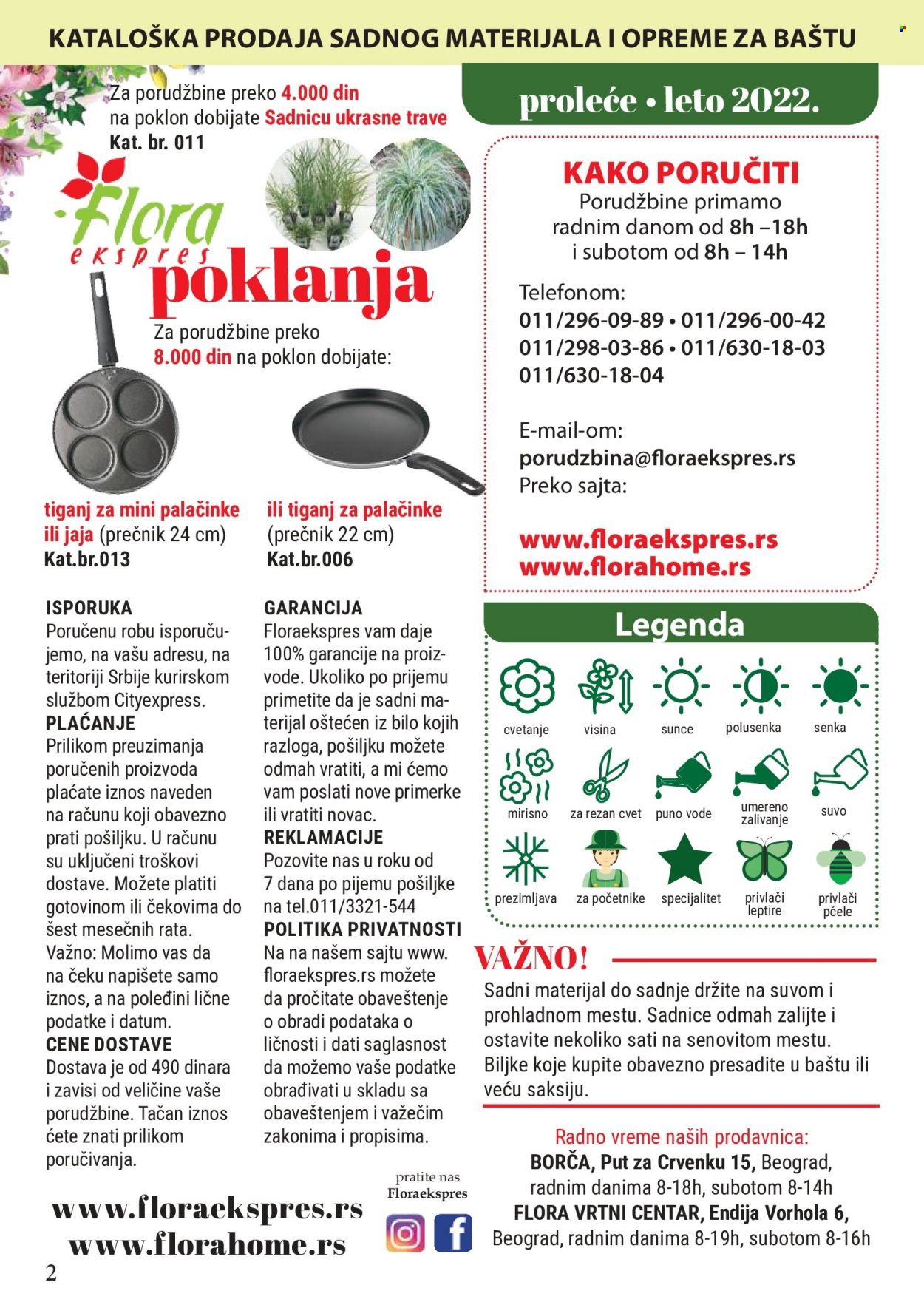 Flora Ekspres katalog. Stranica 2