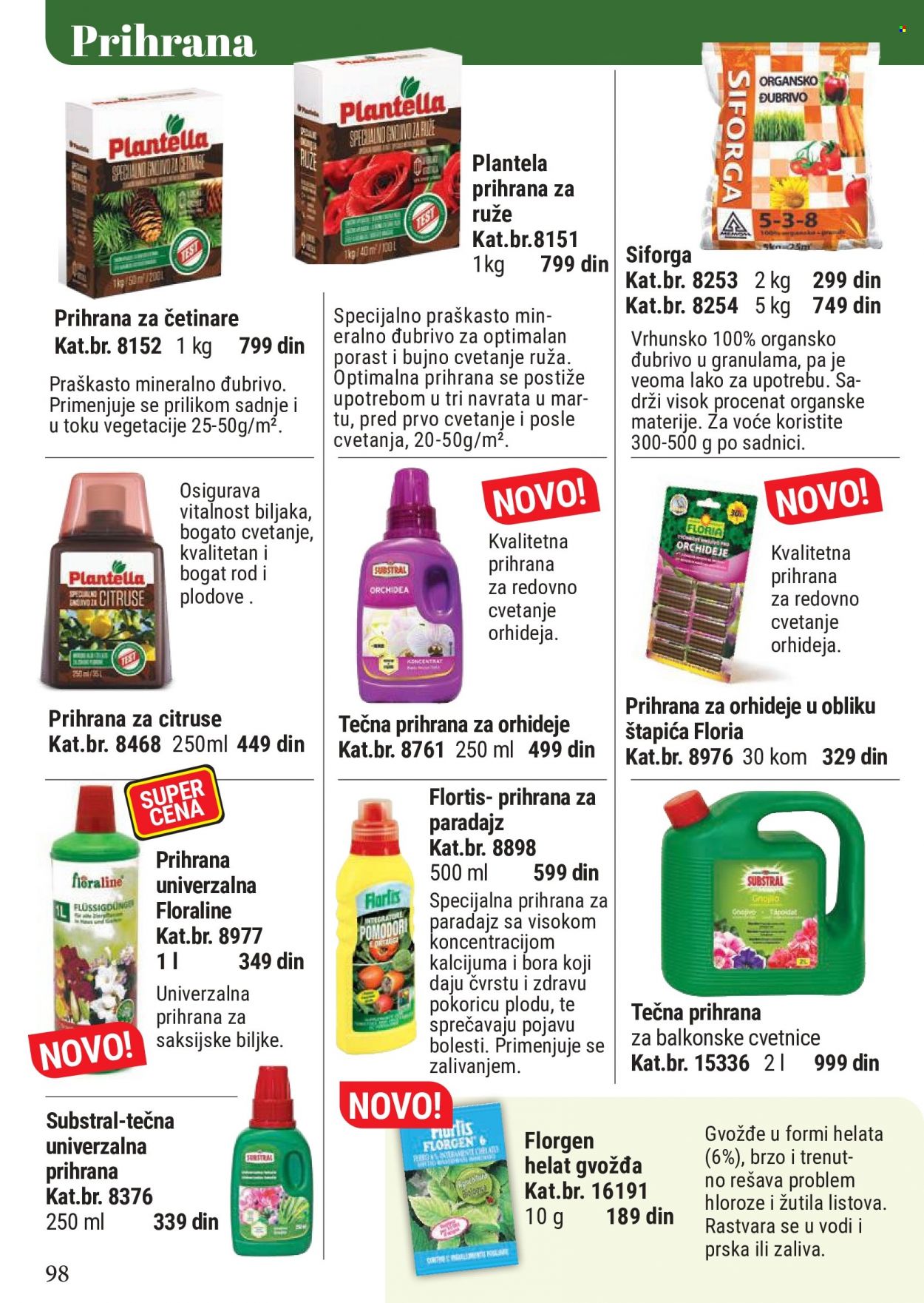 Flora Ekspres katalog. Stranica 98