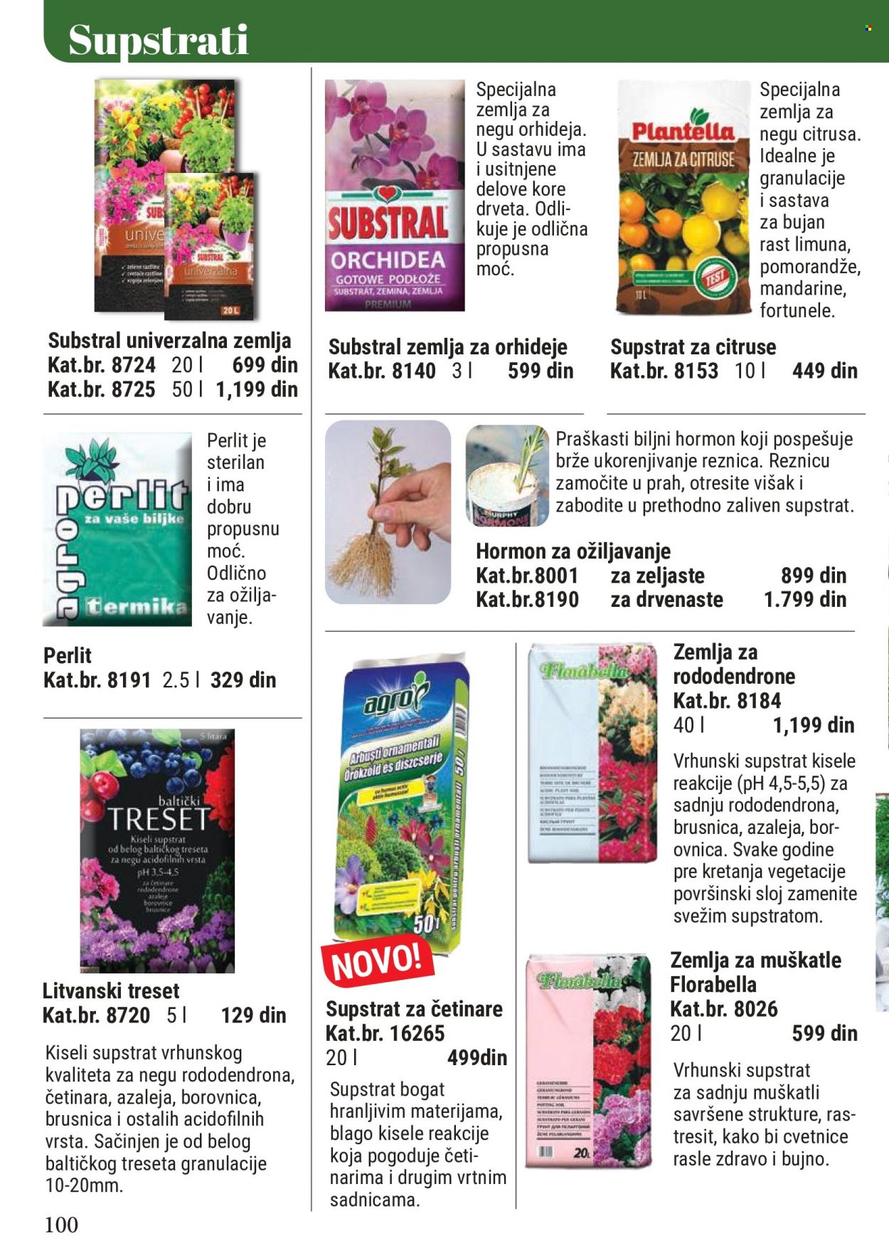 Flora Ekspres katalog. Stranica 100