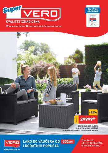 SuperVERO katalog - 11.03.2022 - 10.04.2022.