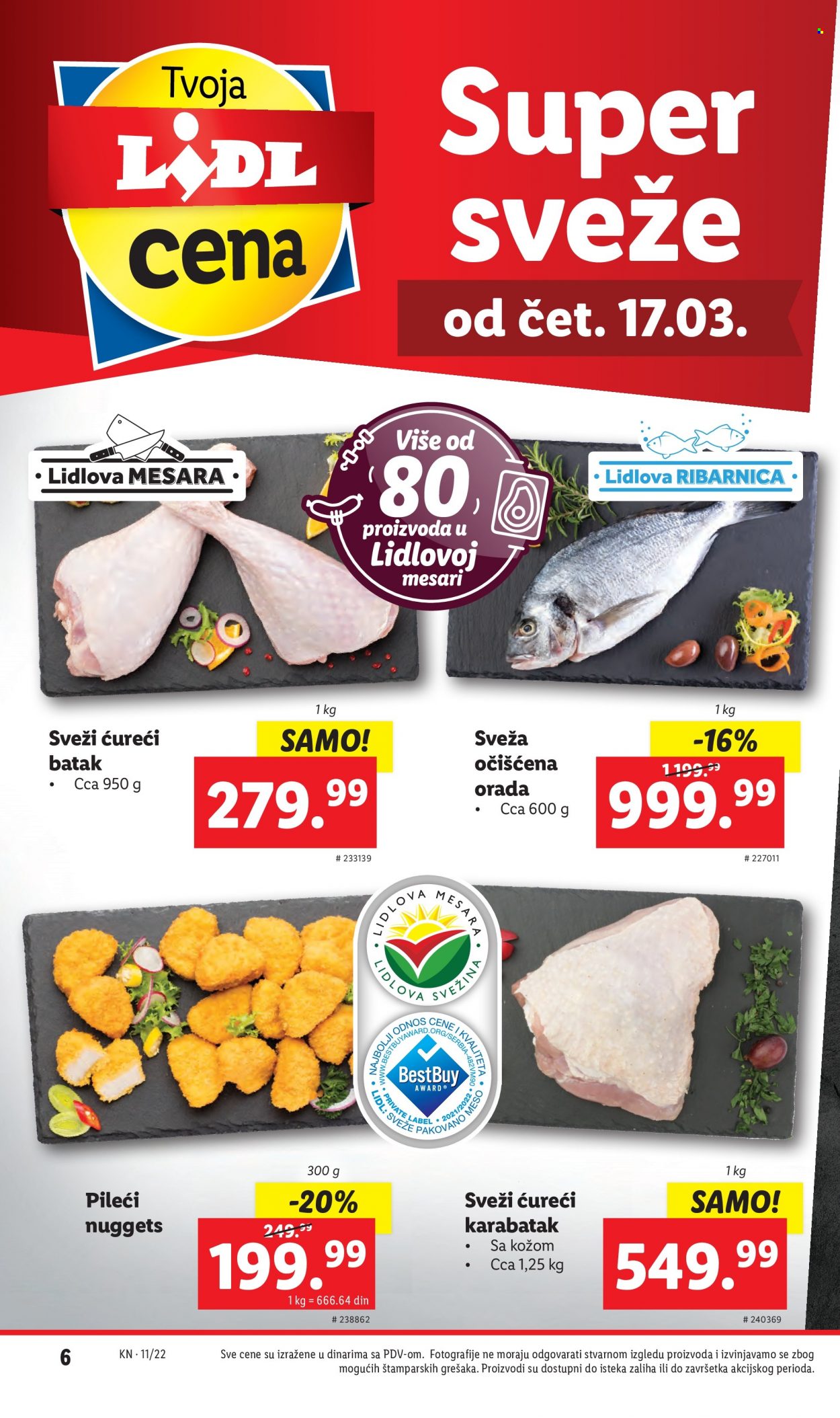 Lidl katalog - 17.03.2022 - 23.03.2022. Stranica 6