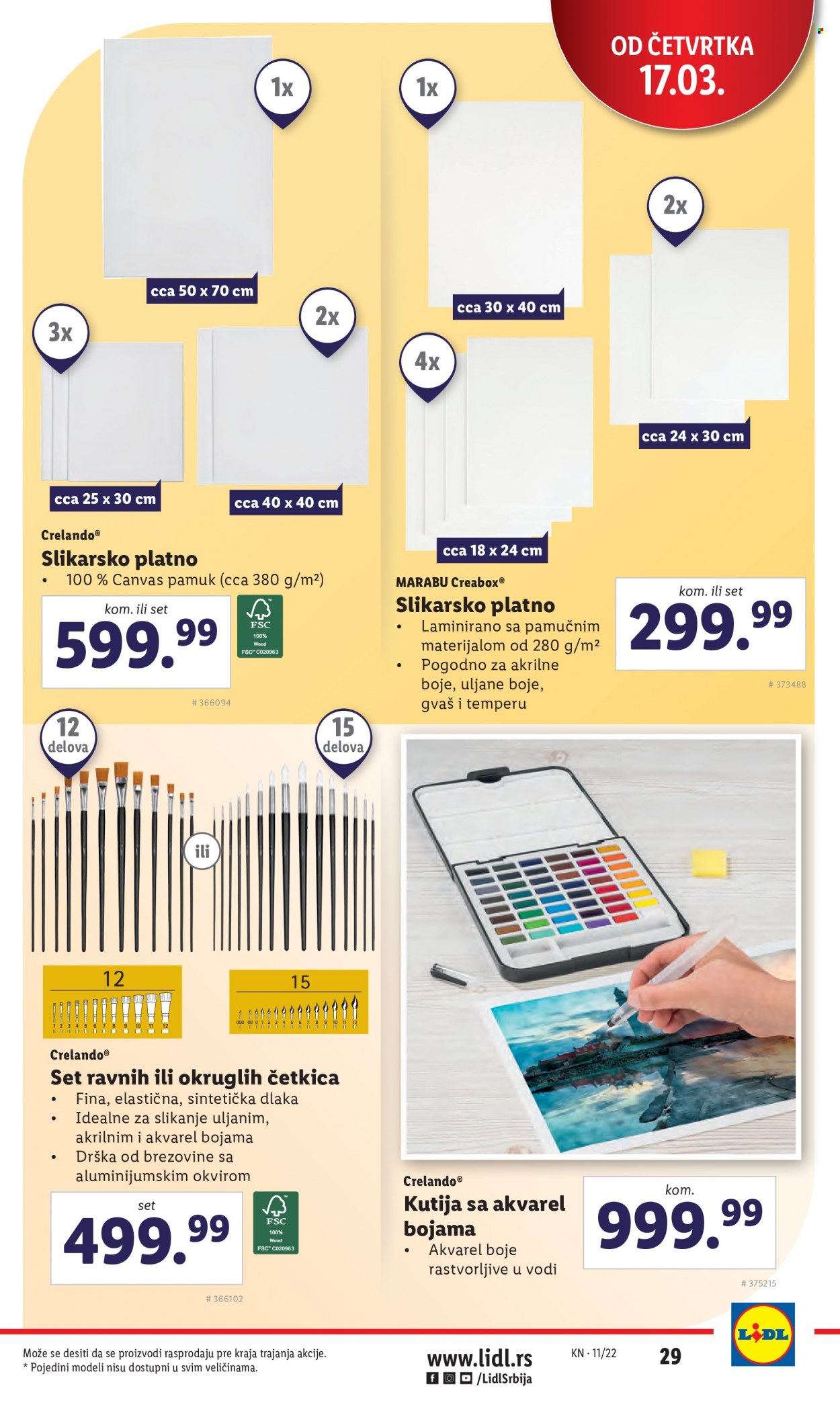 Lidl katalog - 17.03.2022 - 23.03.2022. Stranica 29