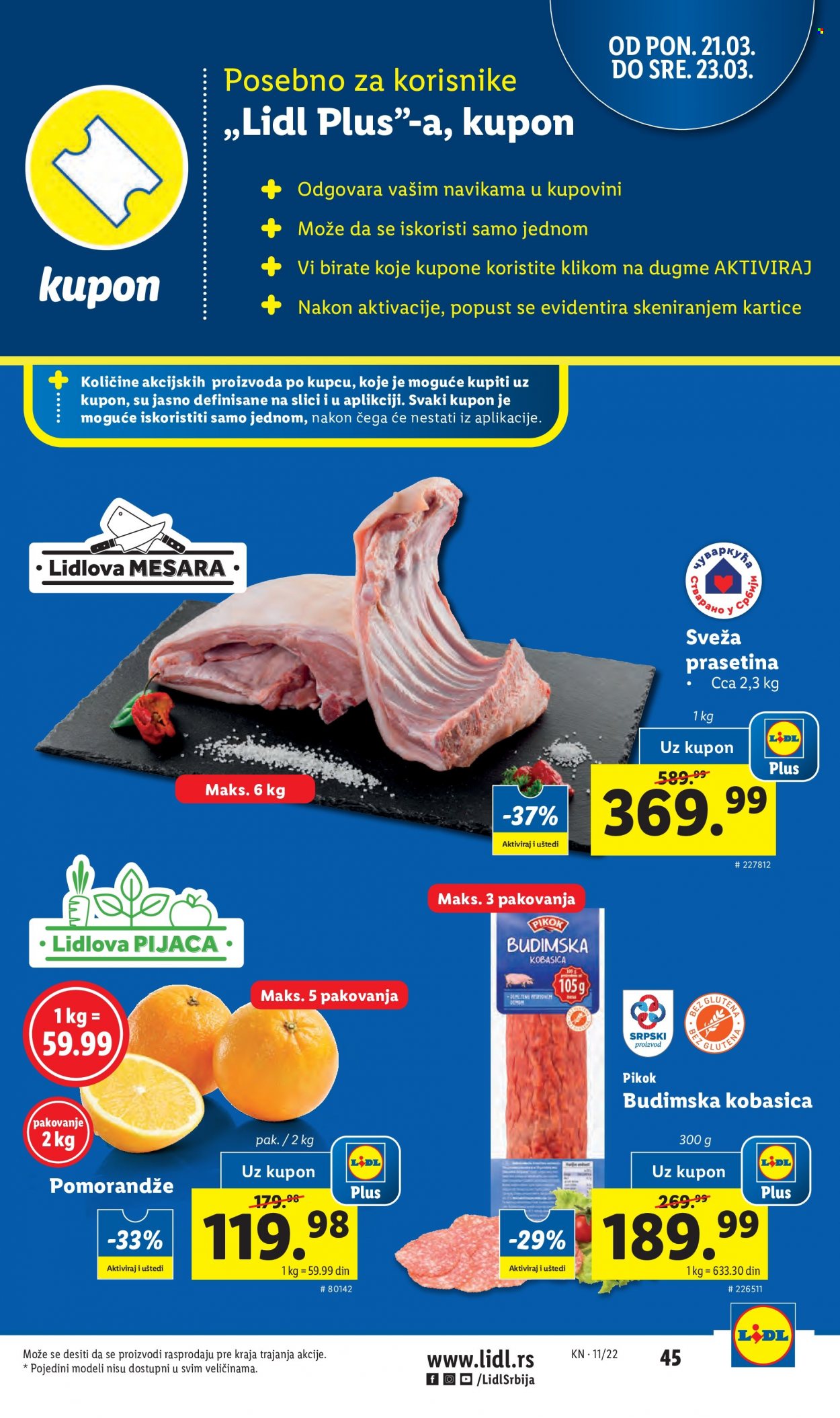 Lidl katalog - 17.03.2022 - 23.03.2022. Stranica 45